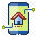 Smartphone Smart Home Icon