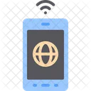 Smartphone Mobile Internet Icon