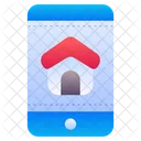 Smartphone Mobile Phone House Icon