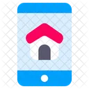 Smartphone Mobile Phone House Icon