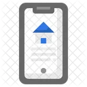 Smartphone Real Estate Cellphone Icon