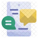 Smartphone Technology Chat Icon