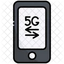 Smartphone 5 G Internet Icon