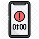 Smartphone Reminder Schedule Icon