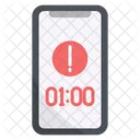 Smartphone Reminder Schedule Icon