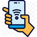 Smartphone Iot Network Icon