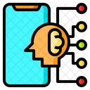 Human Thinking Brain Icon