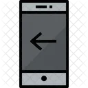 Smartphone Left Communication Icon
