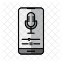 Mic Outline Mic Stand Mic Icon