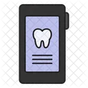 Smartphone Call Tooth Icon