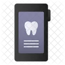Smartphone Call Tooth Icon