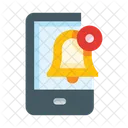 Notification Bell Smartphone Icon