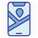 Smartphone Map Gps Icon