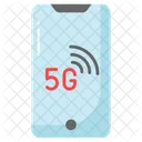 5 G 네트워크 인터넷 아이콘