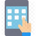 Smartphone Touch Mobile Icon