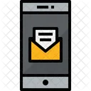 Smartphone Mail Open Icon