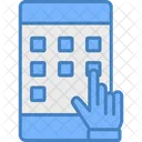 Smartphone Touch Mobile Icon
