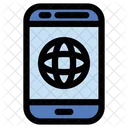Smartphone Global Mobile Phone Icon