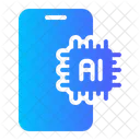 Smartphone Ai Artificial Intelligence Icon
