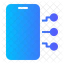 Smartphone Ai Connections Icon