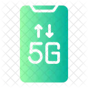 5 G Smartphone Mobile Icon
