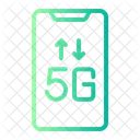 5 G Smartphone Mobile Icon