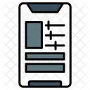 Smartphone Equalizer Setting Icon
