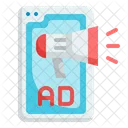 Smartphone Advertising Icon