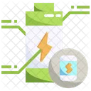 Smartphone-Akku  Symbol