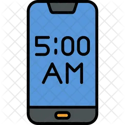 Smartphone alarm  Icon