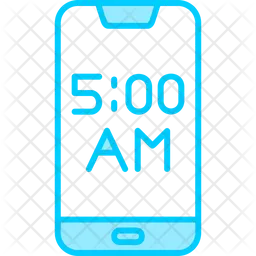 Smartphone alarm  Icon