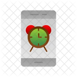 Smartphone Alarm  Icon