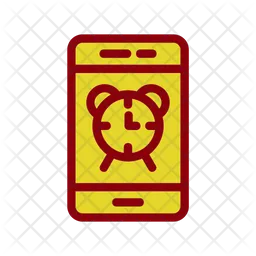 Smartphone Alarm  Icon