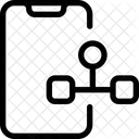 Smartphone Algorithmus Algorithmus Flussdiagramm Symbol