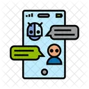 Artificial Intelligence Prompt Input Icon