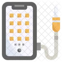 Smartphone-Audiobuchse  Symbol