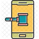 Smartphone-Auktion  Symbol