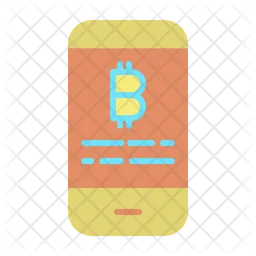 Bitcoin para smartphone  Ícone