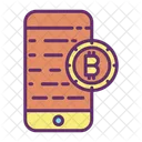 Smartphone Smartphone Bitcoin Bitcoin Symbol