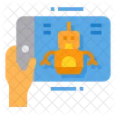 Smartphone Bot  Icon