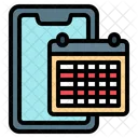 Smartphone Calendar Smartphone Calendar Icon