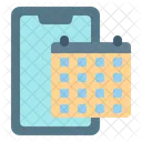 Smartphone Calendar  Icon