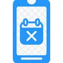 Smartphone calendar  Icon