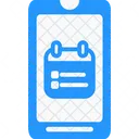 Smartphone calendar  Icon