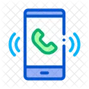 Smartphone Calling  Icon