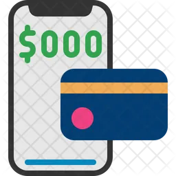 Smartphone card payment  Icon