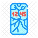 Casse Smartphone Ecran Icône