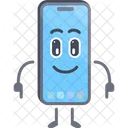 Cute Iphone Cartoon Character Icon