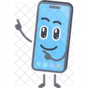 Cute Iphone Cartoon Character Icon