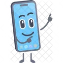 Cute Iphone Cartoon Character Icon